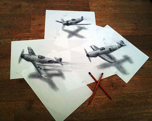 Awesome 3D Pencil Drawing Pictures That Will Amaze You 2
