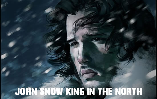 jon snow becomes king of the north