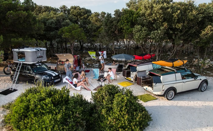 BMW Unveil 3 MINI Camping Concept Cars For The Summer
