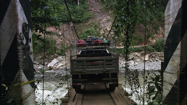scary bridge structure