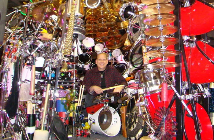 World's Largest Drum Set Is Owned By Rock N Roll Pastor