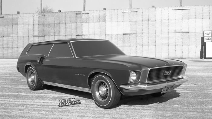 1966 Mustang station-wagon concept