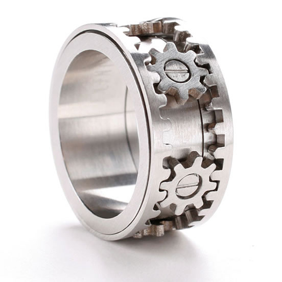 Gear Ring by Kinekt