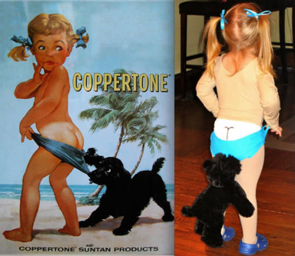 Coppertone Girl