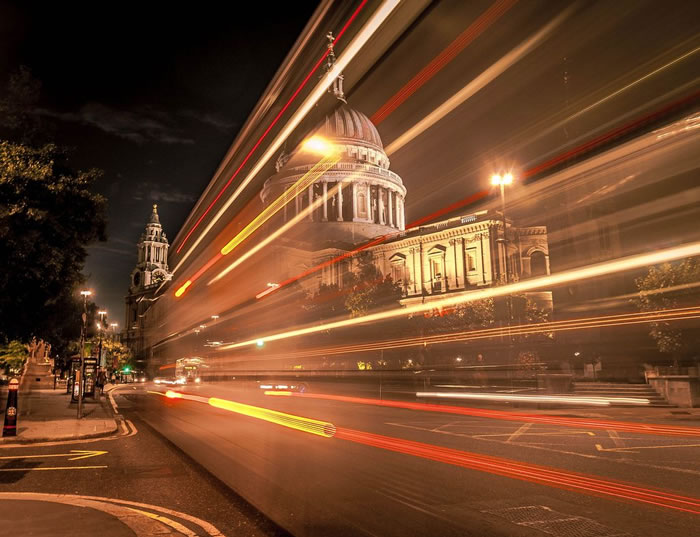 In a rush - Professional Photography - Long Exposure Shots Of London