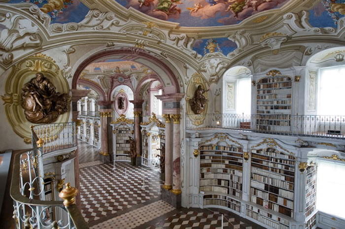 Austria Vacation Largest Monastery Library In The World (5)