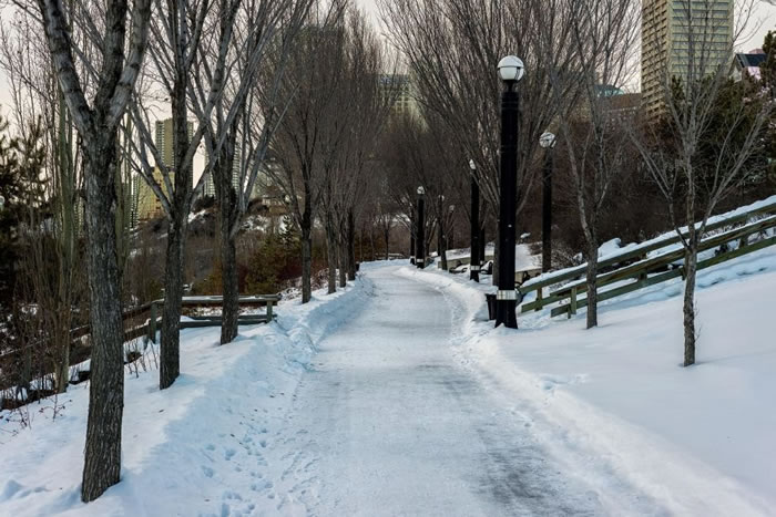 Grab Your Winter Coats And Take A Romantic Walk Along These Walkways