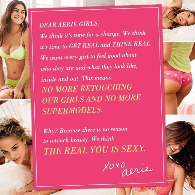 Lingerie Brand Aerie Stops Using Photoshop On Models For Advertising 3
