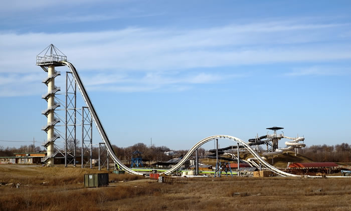 Water Parks Resorts - Verrückt World’s Tallest and Fastest Water Slide (1)