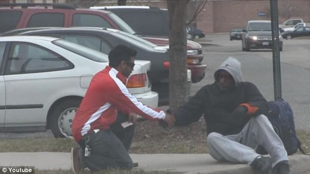 Homeless Guy Wins Lottery Payout After Passerby Gives Lottery ticket 2