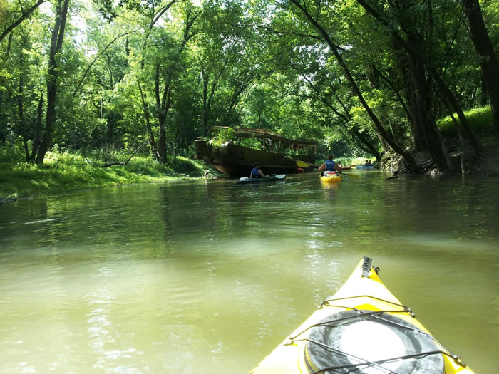 Kayaking Adventures - Amazing 110 year Old Ghost Ship Discovery (2)