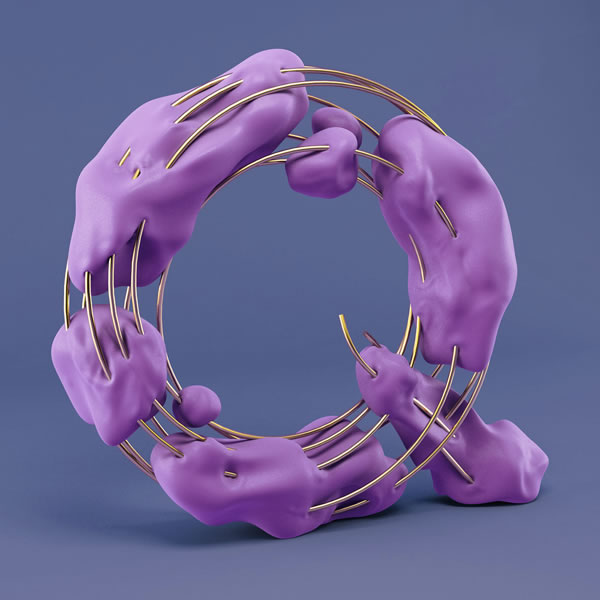 q - Amazing 3D Alphabet Art Sculptures By FOREAL