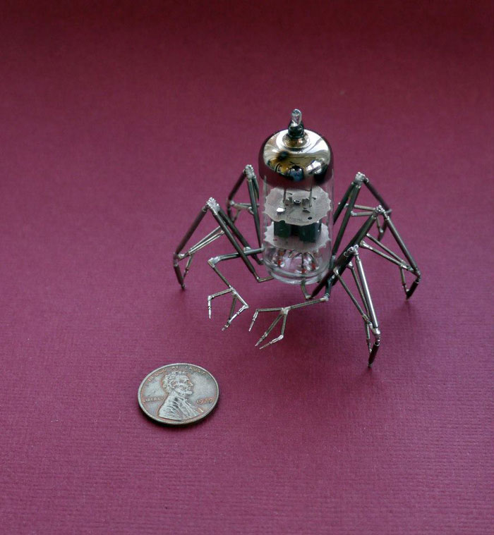 Mechanical Insects Made From Watch Parts (6)