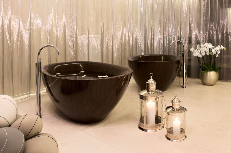 Amazing Bath Tubs Beautiful Designs Made From Wood (3)