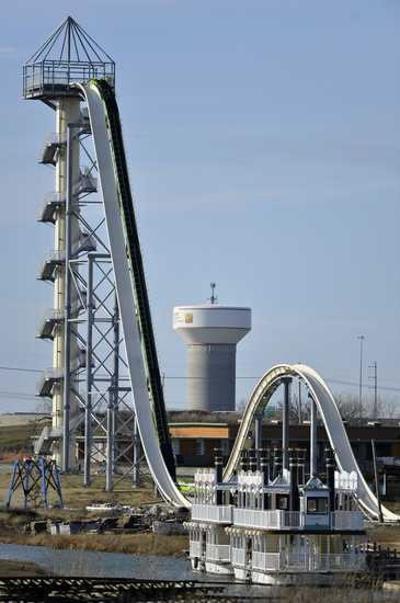 Water Parks Resorts - Verrückt World’s Tallest and Fastest Water Slide